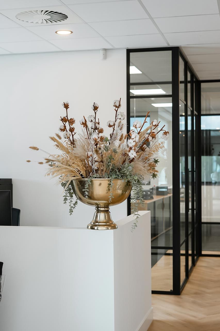kantoorwanden met glas