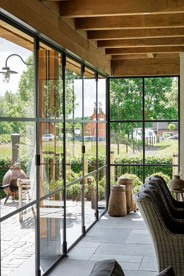 Geïsoleerde buitenpui Geïsoleerde buitenpui