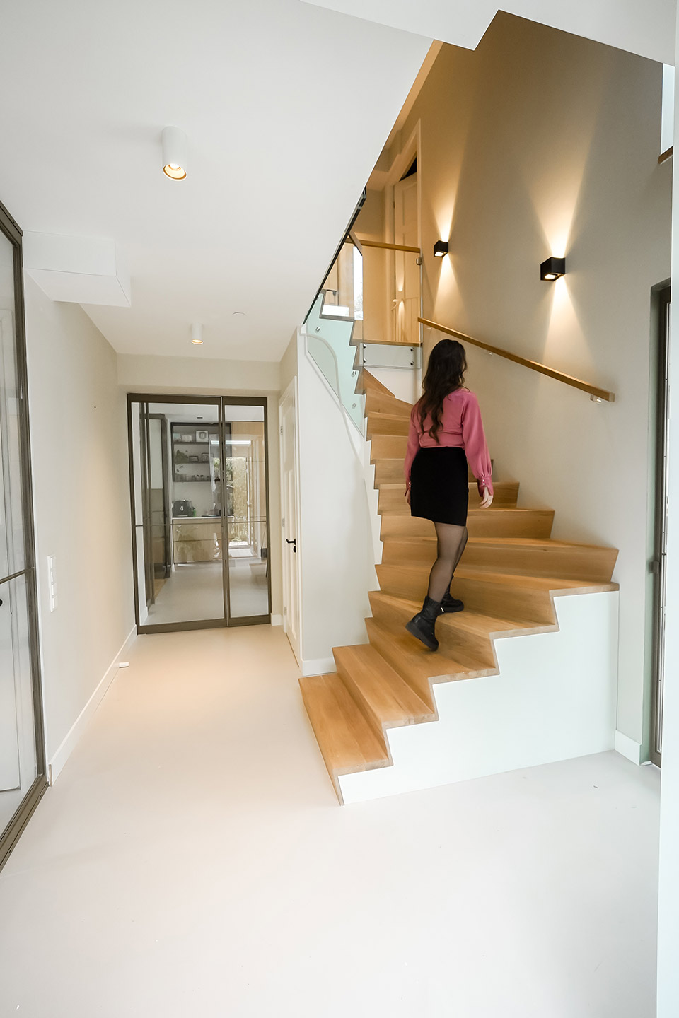 Houten Z-trap van Skarson Houten Z-trap van Skarson