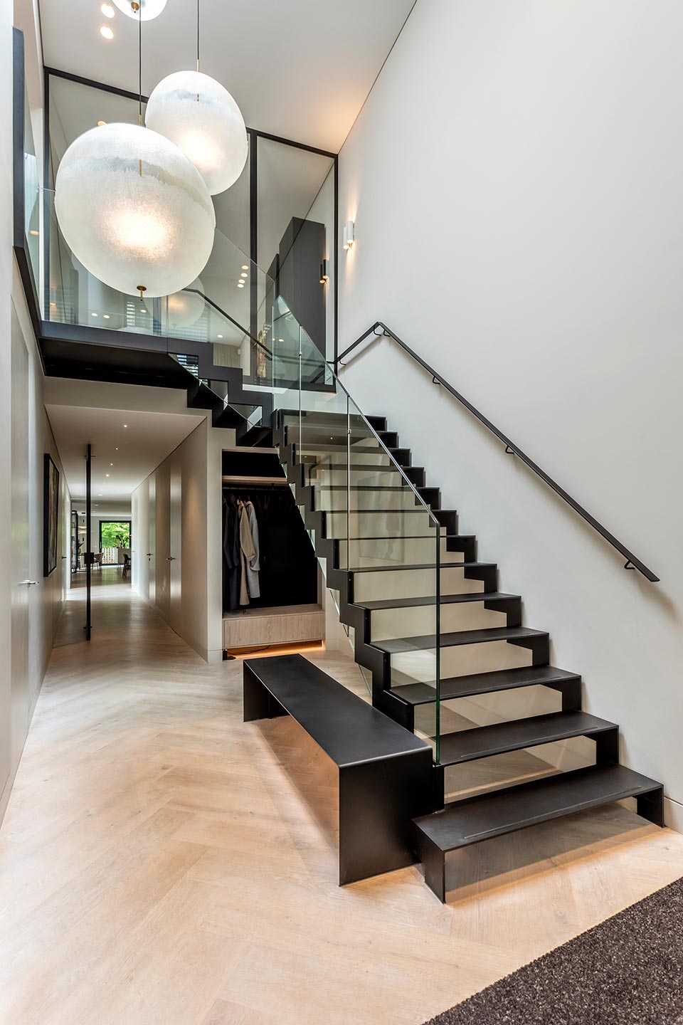 Stalen steektrap bij Skarson Stalen steektrap bij Skarson